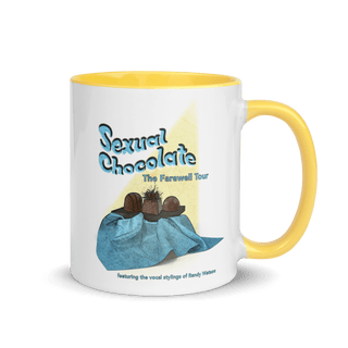 Sexual Chocolate Mug with Color Inside VAWDesigns