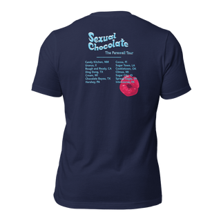 Sexual Chocolate Unisex t-shirt VAWDesigns