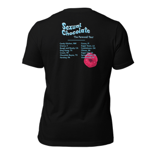 Sexual Chocolate Unisex t-shirt VAWDesigns