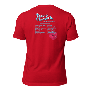 Sexual Chocolate Unisex t-shirt VAWDesigns