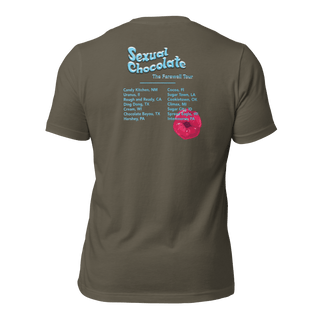Sexual Chocolate Unisex t-shirt VAWDesigns