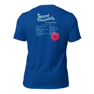 Sexual Chocolate Unisex t-shirt VAWDesigns