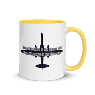 Shine Like Stars Mug with Color Inside VAWDesigns