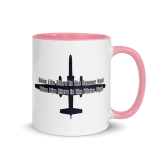 Shine Like Stars Mug with Color Inside VAWDesigns