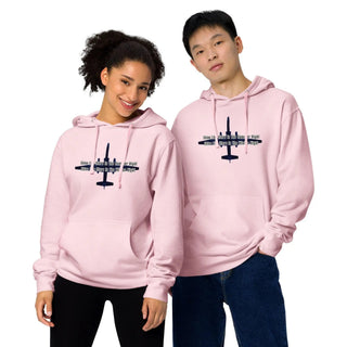 Shine Like Stars Unisex midweight hoodie VAWDesigns