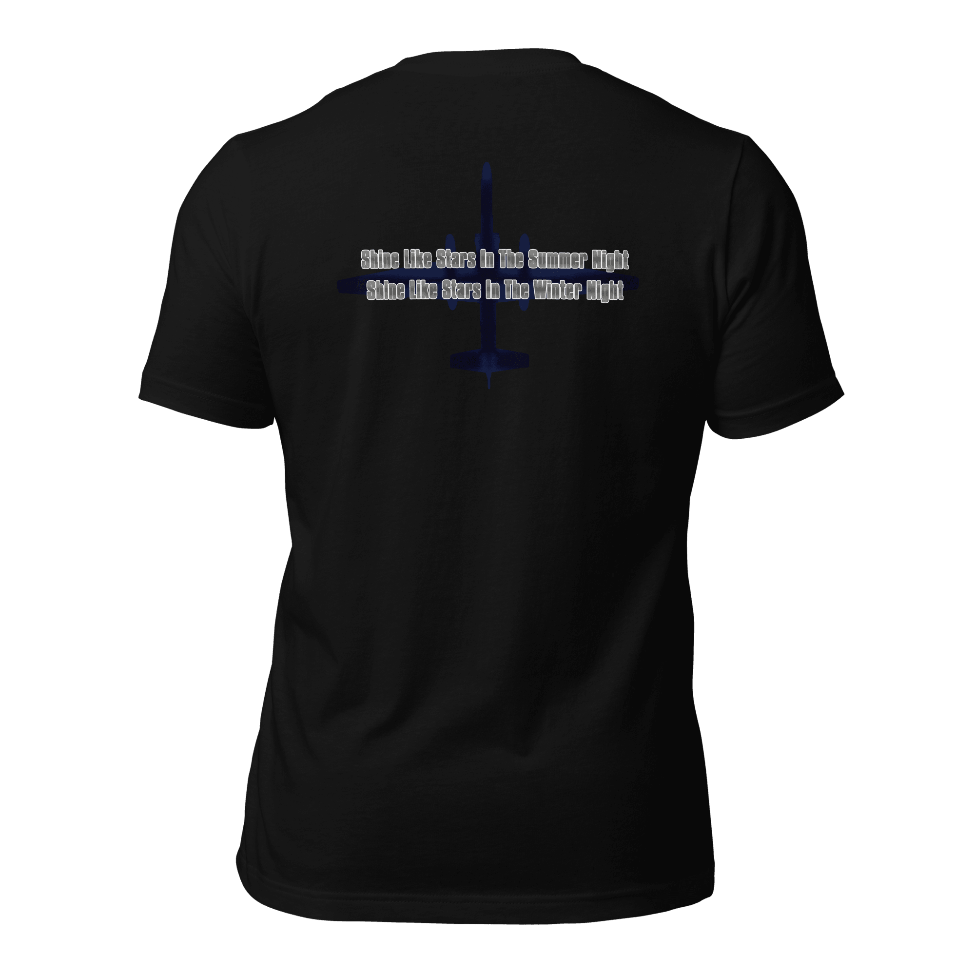 Shine Like Stars Unisex t-shirt (BACK) VAWDesigns