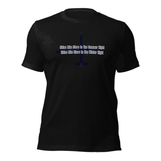 Shine Like Stars Unisex t-shirt VAWDesigns