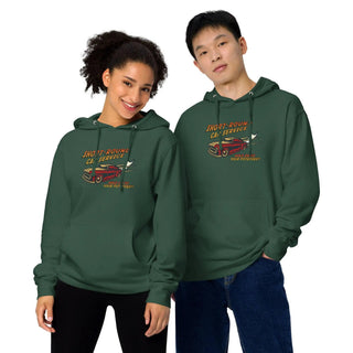 Short-Round Car Service Unisex midweight hoodie