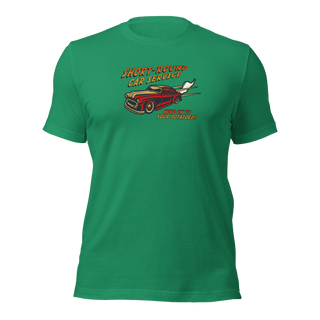 Short-Round Car Service Unisex t-shirt VAWDesigns
