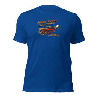 Short-Round Car Service Unisex t-shirt VAWDesigns