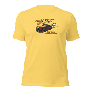 Short-Round Car Service Unisex t-shirt VAWDesigns