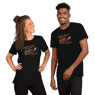 Short-Round Car Service Unisex t-shirt VAWDesigns