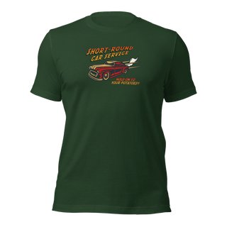 Short-Round Car Service Unisex t-shirt VAWDesigns