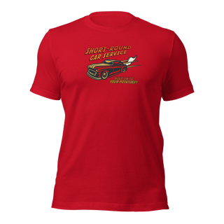 Short-Round Car Service Unisex t-shirt VAWDesigns