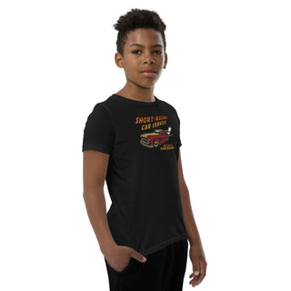 Short-Round Car Service Youth Short Sleeve T-Shirt