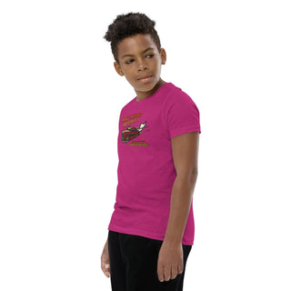 Short-Round Car Service Youth Short Sleeve T-Shirt VAWDesigns