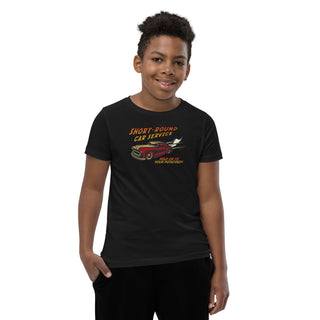 Short-Round Car Service Youth Short Sleeve T-Shirt