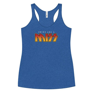 Swing and a Miss Women's Racerback Tank VAWDesigns