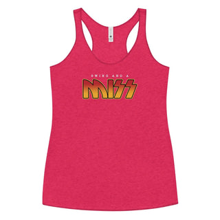 Swing and a Miss Women's Racerback Tank