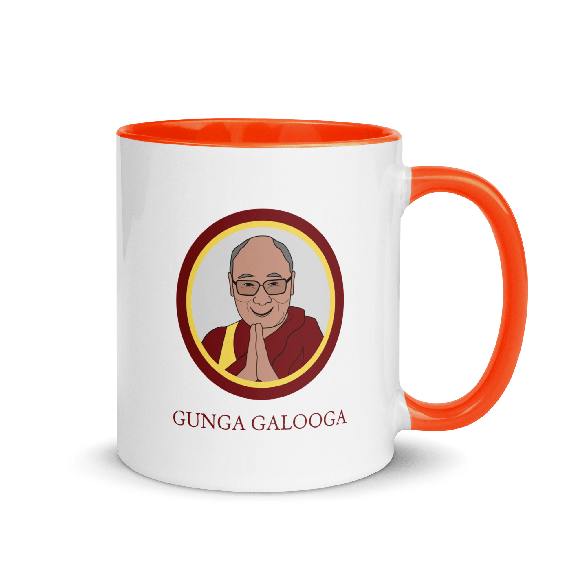 The Dali Lama Himself Mug with Color Inside