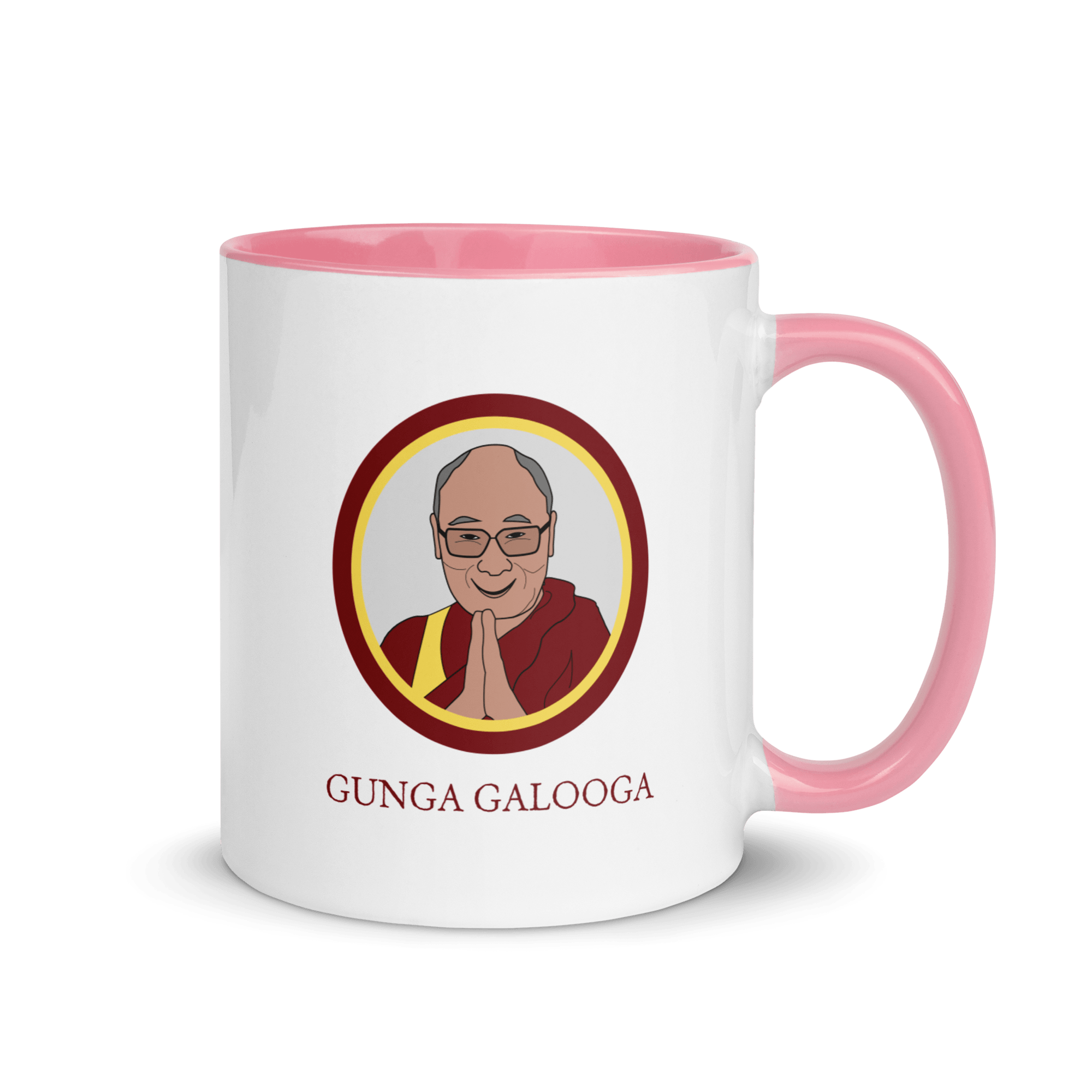The Dali Lama Himself Mug with Color Inside