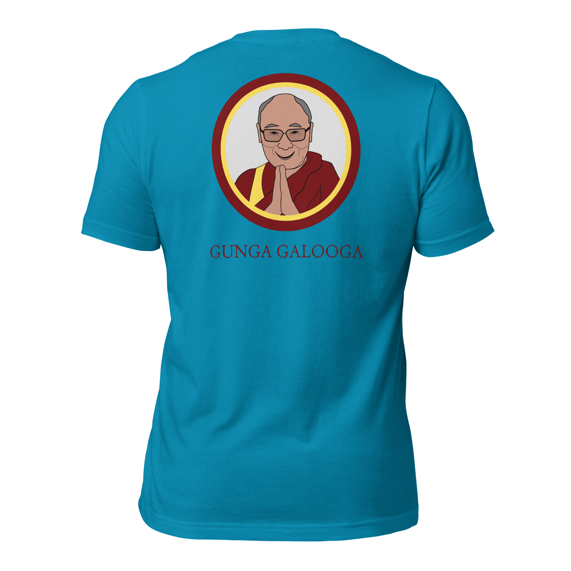 The Dali Lama Himself Unisex t-shirt (BACK)