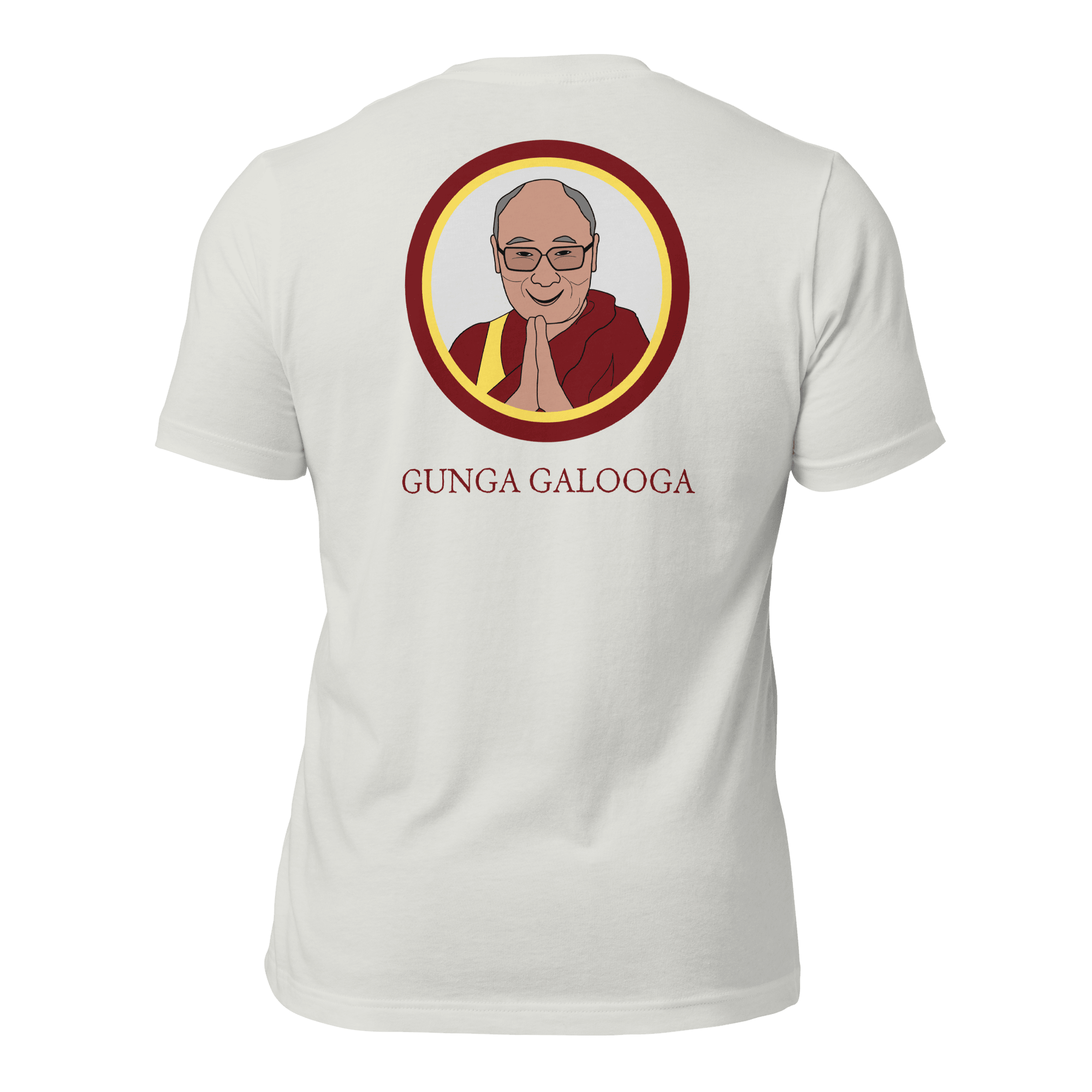 The Dali Lama Himself Unisex t-shirt (BACK) VAWDesigns