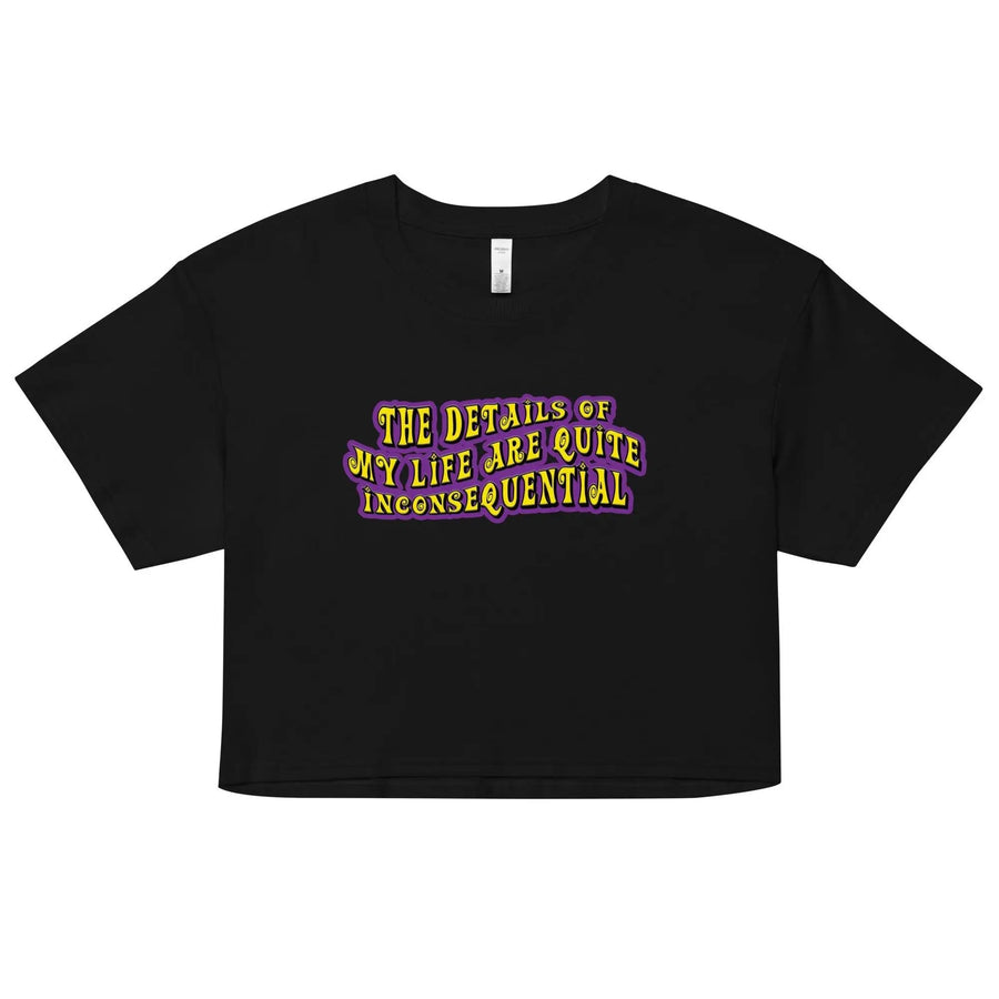 The Details of My Life...Women’s crop top