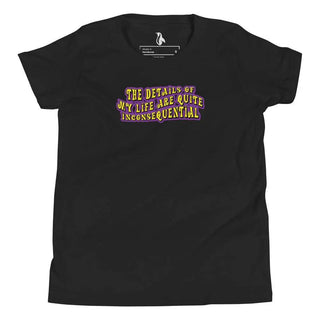 The Details of My Life...Youth Short Sleeve T-Shirt 