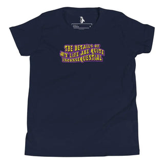 The Details of My Life...Youth Short Sleeve T-Shirt 