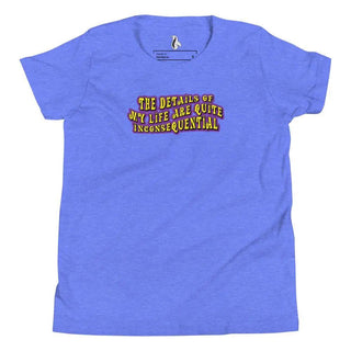The Details of My Life...Youth Short Sleeve T-Shirt 