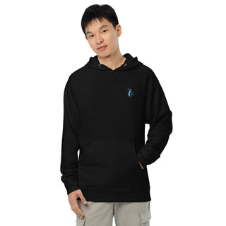 Why Are You Following Me? Unisex midweight hoodie