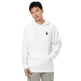 Why Are You Following Me? Unisex midweight hoodie VAWDesigns