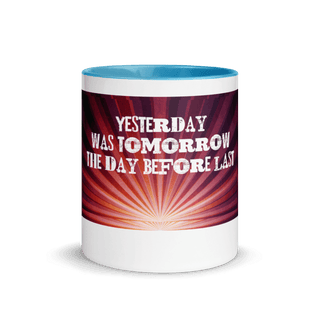 Yesterday Mug with Color Inside