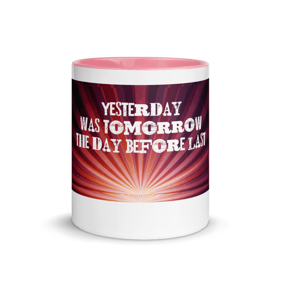 Yesterday Mug with Color Inside