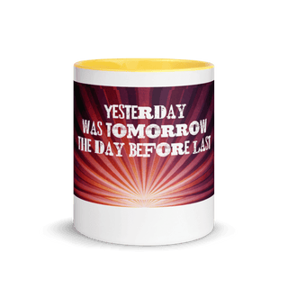 Yesterday Mug with Color Inside