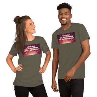 Yesterday Was Tomorrow Unisex t-shirt VAWDesigns