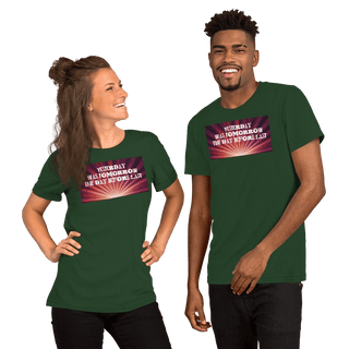 Yesterday Was Tomorrow Unisex t-shirt VAWDesigns