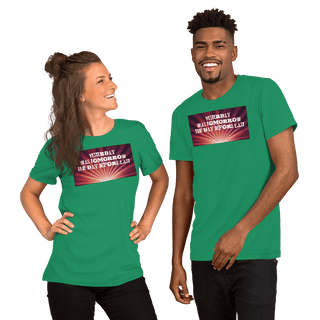 Yesterday Was Tomorrow Unisex t-shirt VAWDesigns