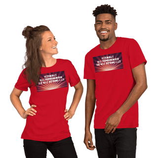 Yesterday Was Tomorrow Unisex t-shirt VAWDesigns