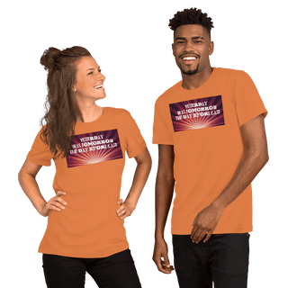 Yesterday Was Tomorrow Unisex t-shirt VAWDesigns