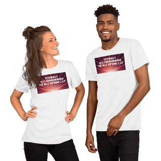 Yesterday Was Tomorrow Unisex t-shirt VAWDesigns