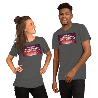 Yesterday Was Tomorrow Unisex t-shirt VAWDesigns